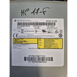 Lecteur optique DVD RW SU-208 700577-FC3 pour ordinateur HP 17-F