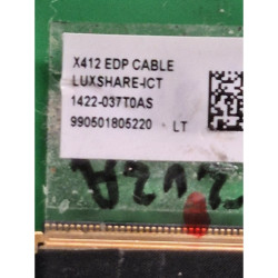 Cable vidéo 30 Pins LCD LVDS 1422-037T0AS pour ordinateur Asus R424D