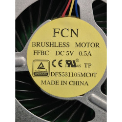 Ventilateur + dissipateur thermique 767712-001 pour HP 17-F séries