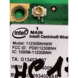 Carte Wi-Fi Intel Centrino N1030 11230BNHMW pour ordinateur HP 17-F