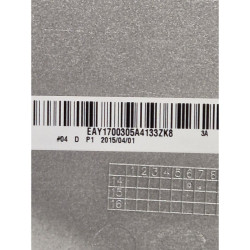 Coque capot d'écran Gris EAY1700305A pour HP Pavilion 17-F Séries