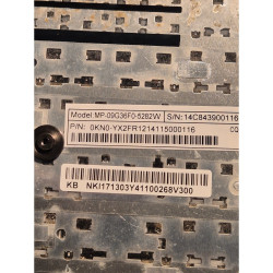 Clavier Azerty 09G36F0-5282W pour Packard Bell Easynote ENLE69KB