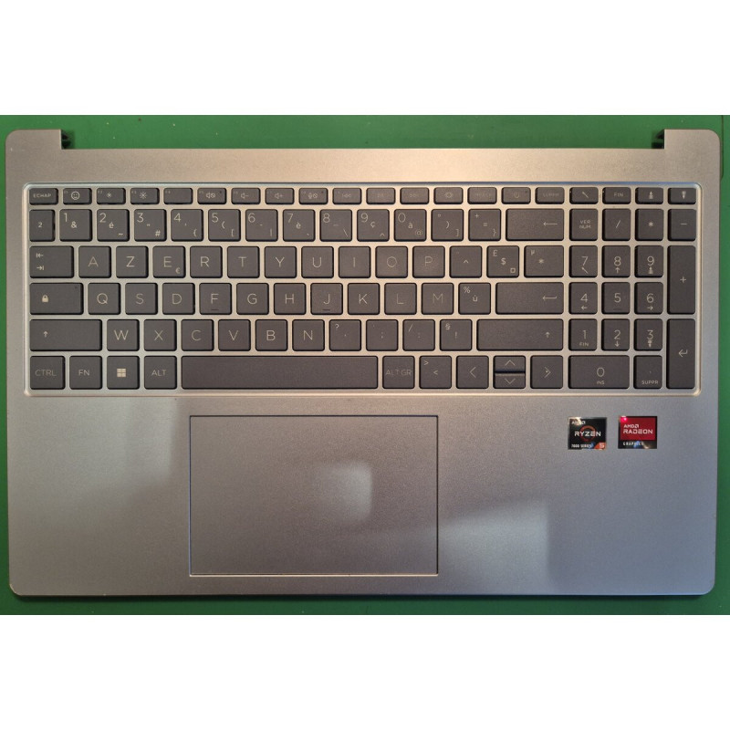Clavier AZERTY avec Topcase Touchpad EA0PD007010-1 pour HP 15-FC