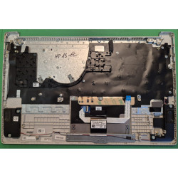 Clavier AZERTY avec Topcase Touchpad EA0PD007010-1 pour HP 15-FC