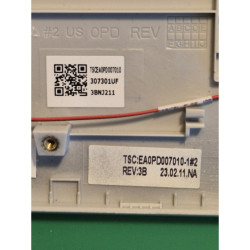 Clavier AZERTY avec Topcase Touchpad EA0PD007010-1 pour HP 15-FC