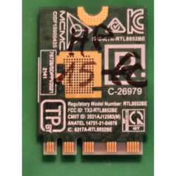 Carte Wi-Fi Bluetooth Realtek RTL8852BE N26140-002 pour HP 15-FC