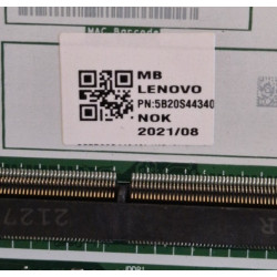 Lenovo – Carte mère Lenovo V15-ADA – 5B20S44340 – pièce détachée PC portable