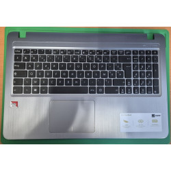 Clavier AZERTY +.Topcase et touchpad 13NB0HE3AP0201 pour Asus X540BA