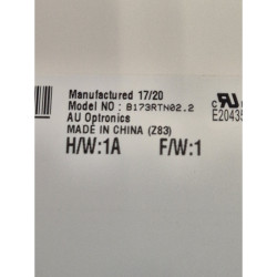 Dalle Ecran LCD 17.3" B173RTN02.2 H/W:1A pour ordinateur portable