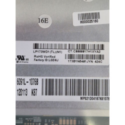 Dalle Ecran 17.3 pouces LP173WD1(TL)(N1) pour ordinateur portable