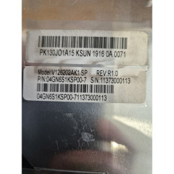 Clavier QWERTY Espagnol 04GN6S1KSP00-7 pour Asus A93S K93SV