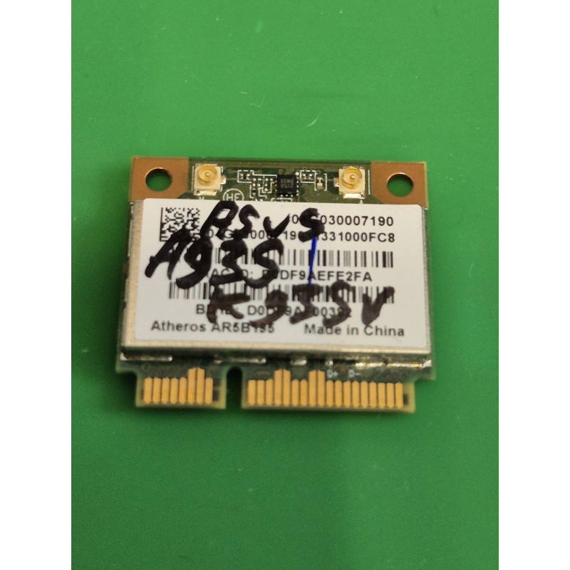 Carte Wi-Fi Asus A93S