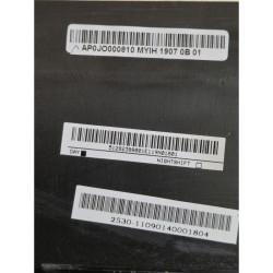 Coque Écran AP0JO000810 Noire avec charnières pour Asus A93S K93SV