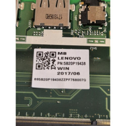 Lenovo – Carte mère Ideapad 320-15AST – 5B20P19438 – pièce détachée PC portable
