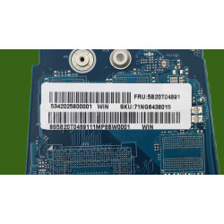 Lenovo – Carte mère Yoga 730-15IWL – CARTE-MERE-LENOVO- 5B20T04891 – pièce détachée PC portable