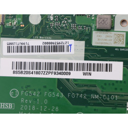 Lenovo – Carte mère Ideapad L340-15API – 5B20S41807 – pièce détachée PC portable