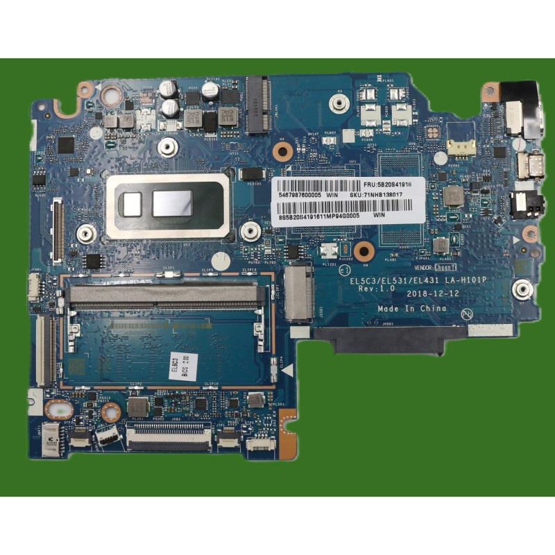 Lenovo – Carte mère Ideapad S340-15IWL – 5B20S41916 – pièce détachée PC portable
