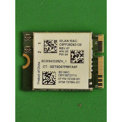 HP – Carte Wi-Fi HP 650 G2 – 797406-001 – pièce détachée PC portable