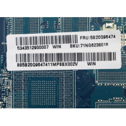 Lenovo – Carte mère Yoga 730-15IKB – 5B20Q96474 – pièce détachée PC portable