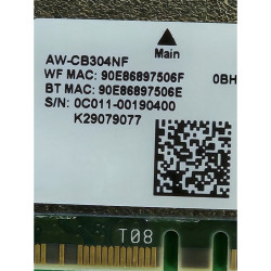 Asus – Carte Wi-Fi Asus X705Q – AW-CB304NF – pièce détachée PC portable
