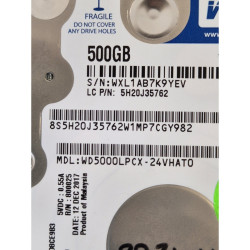 HDD Western Digital WD5000LCPX – WD-5H20J35762 – disque dur PC portable