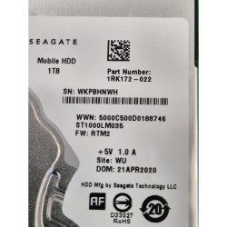 HDD Seagate ST1000LM035 – 1RK172-022 – disque dur PC portable