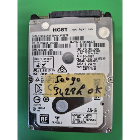 HDD HGST Z5K500-500 – Z5K500-500 – disque dur PC portable