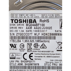 Disque dur Toshiba 1to – MQ04ABF100 – disque dur PC portable