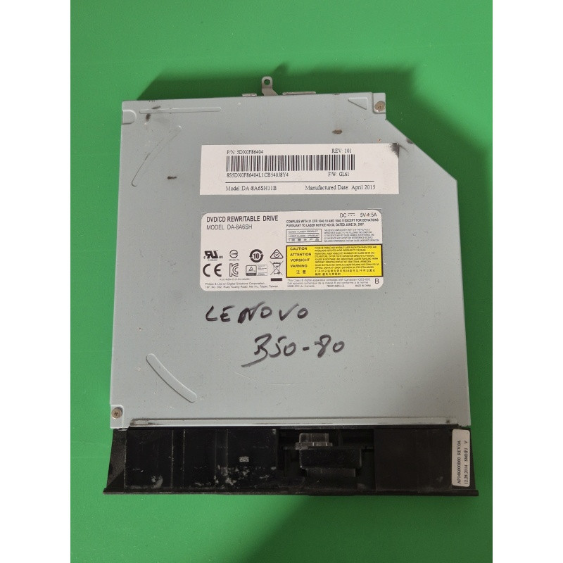 Lenovo – Lecteur dvd Lenovo B50-80 – DA-8A6SH11B – pièce détachée PC portable