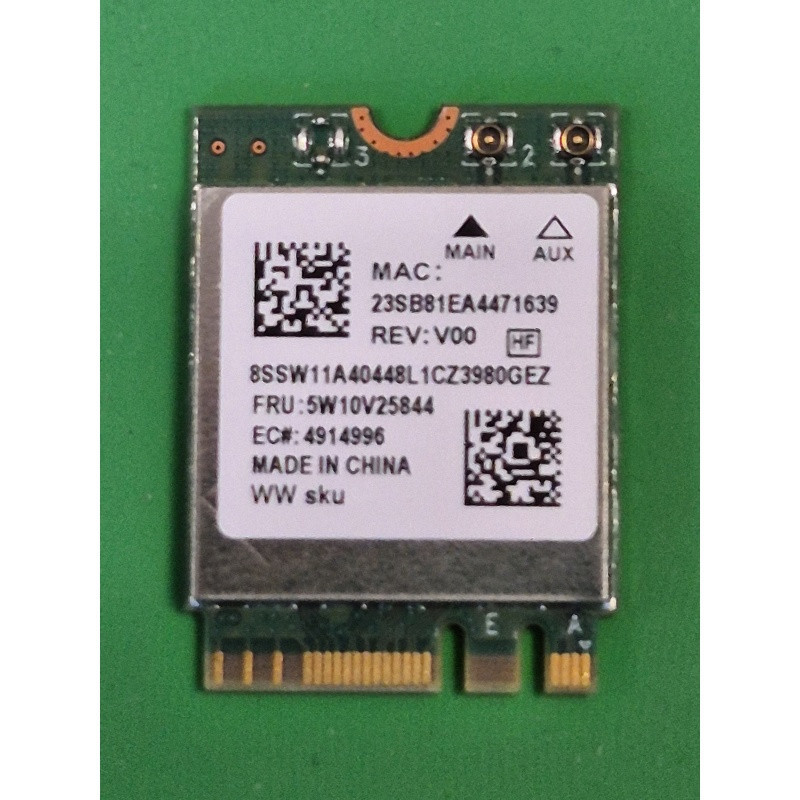 Lenovo – Carte Wi-Fi Ideapad 3 15ITL6 – 5W10V25844 – pièce détachée PC portable