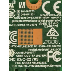 HP – Carte Wi-Fi HP 14S-DQ – L44431-001 – pièce détachée PC portable