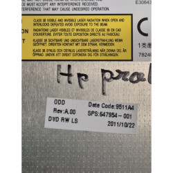 HP – Lecteur dvd HP 4730S – 647954-001 – pièce détachée PC portable