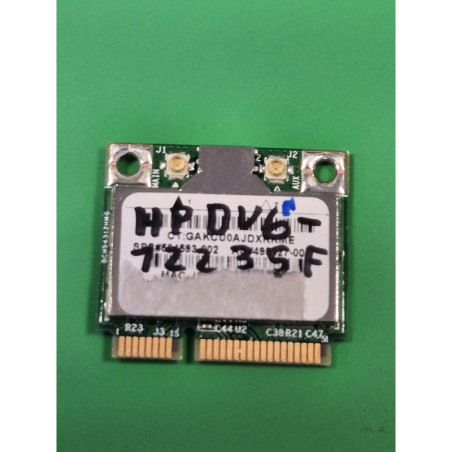 HP – Carte wifi HP DV6-1223SF – BCM94312HMG – pièce détachée PC portable