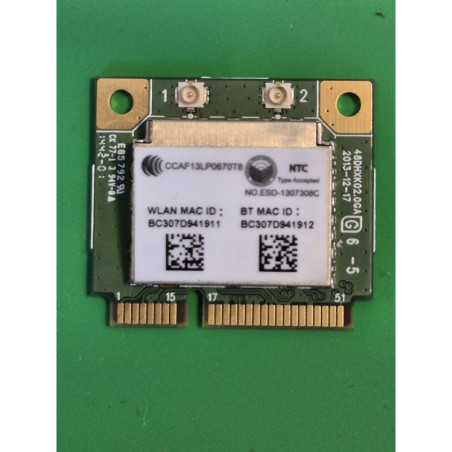 Acer – Carte wifi Acer E5-771 – HM23B00-0V6 – pièce détachée PC portable