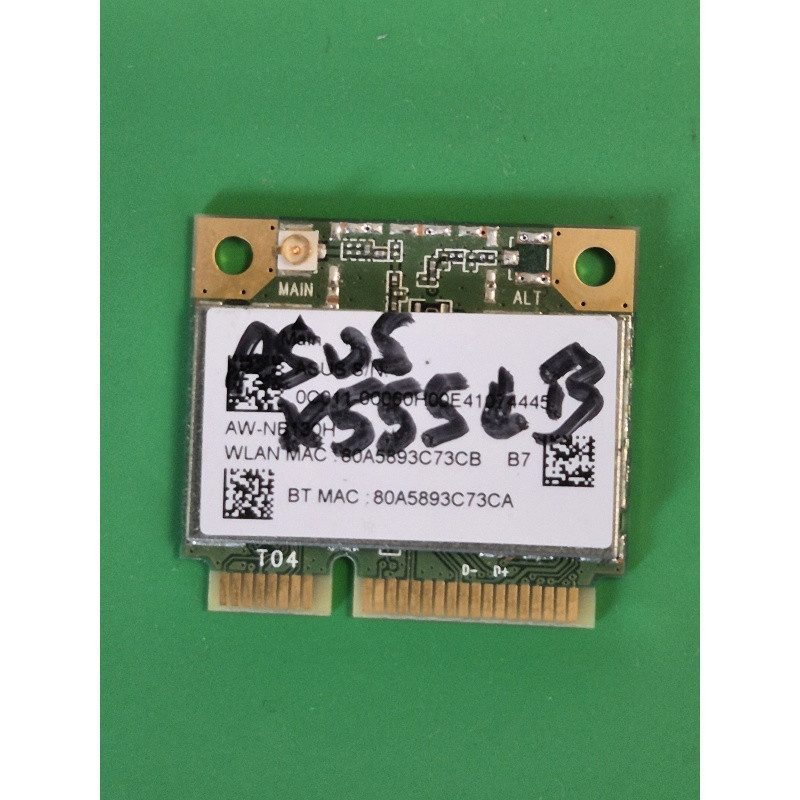 Carte réseau WiFi Bluetooth Qualcomm Atheros QCWB335 pour Asus X555LB