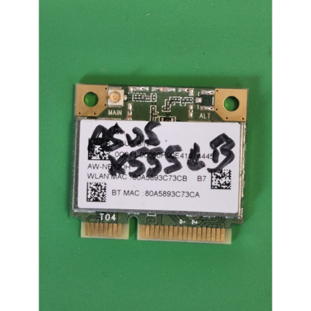 Carte réseau WiFi Bluetooth Qualcomm Atheros QCWB335 pour Asus X555LB
