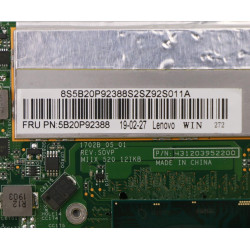 Lenovo – Carte mère Tab Miix 520-12IKB – 5B20P92388 – pièce détachée PC portable