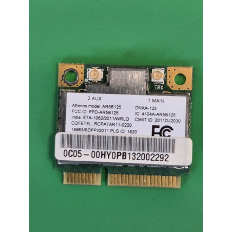 Packard Bel – Carte Wi-FI Packard Bell ENLE11BZ – AR5B125 – pièce détachée PC portable
