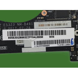 Lenovo – Carte mère Ideapad 720S-13IKB – 5B20Q38983 – pièce détachée PC portable