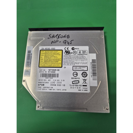 Samsung – Lecteur dvd Samsung NP-Q45 – DV-W28E-R90 – pièce détachée PC portable