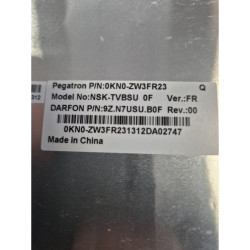 Toshiba – Clavier Toshiba L850 – 0KN0-ZW3FR23– pièce détachée PC portable