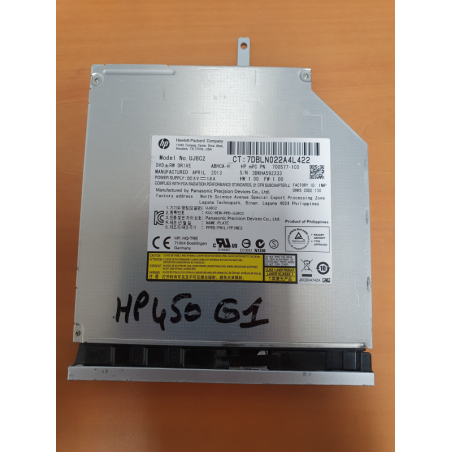 Lecteur optique UJ8C2 pour ordinateur portable HP ProBook 450 G1