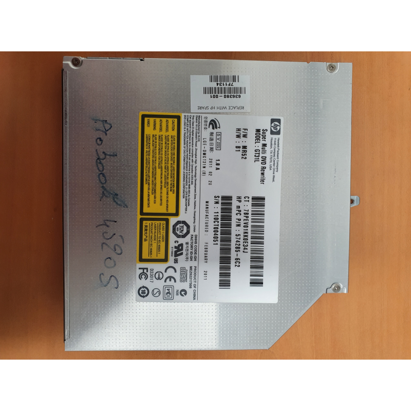 Lecteur dvd HP 4520s