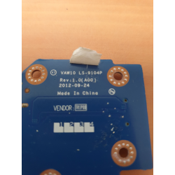 Carte contrôleur lecteur DVD VAW10 LS-9104P pour Dell Inspiron 3721