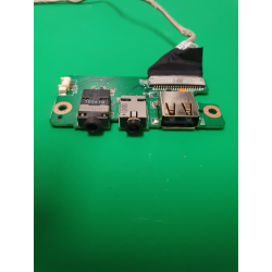 Carte Contrôleur USB/Audio Jack 69N0H3A10C03-04 pour Asus ROG G73JW