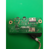 Carte Contrôleur USB/Audio Jack 69N0H3A10C03-04 pour Asus ROG G73JW