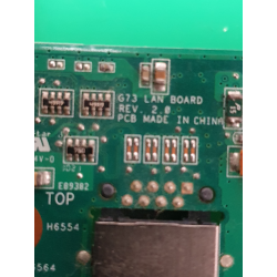 Carte Contrôleur USB/Ethernet (G73 LAN BOARD) pour Asus ROG G73JW