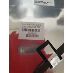 Coque Écran 612095-001 avec Charnières et Cable Vidéo pour HP G72