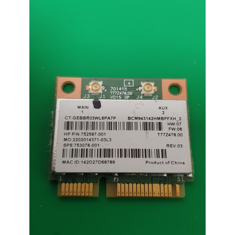Carte wifi HP 15-g séries