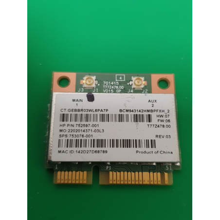 Carte wifi HP 15-g séries